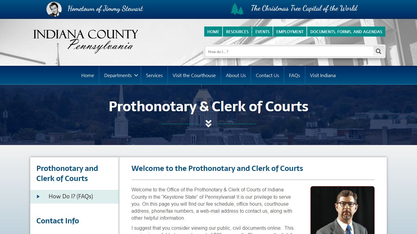 Prothonotary and Clerk of Courts - Indiana County Pennsylvania
